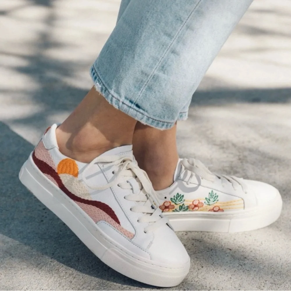 Soludos Hawaiian Platform Sneaker Women’s Size 10